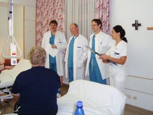 Persönlicher Besuch beim Patienten